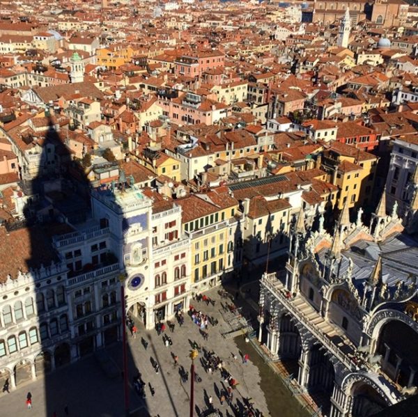 ベニスの街並みを一望できる穴場の展望テラスへ行ってみた！絶景、最高